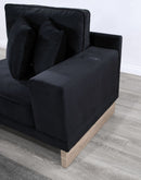 Memphis - Reversible Sectional Sofa Ottoman With Storage Compartment, Drawer, USB ports, Charging Outlets by HouseOfZazla