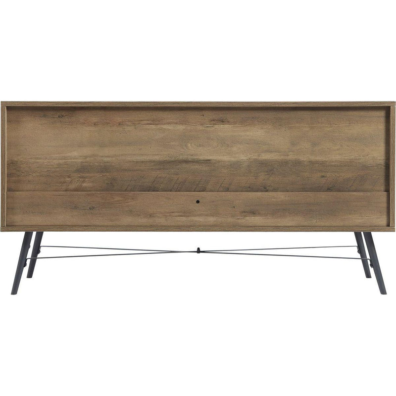 4-Drawer Chest, 4 Drawer Dresser TV Stand for TV, Dressers Bedroom Furniture Large Storage Tower Unit, Dresser for Bedroom, Closet Living Room, Hallway, 47.2"W x 15.7"D x 23.6"H, Rustic Walnut