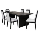 Mason - Dining Set With Extension Leaf by HouseOfZazla