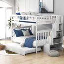 Bunk Bed With Staircase by HouseOfZazla