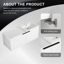 Modern Bathroom Vanity Sink Combo With Spacious Storage by HouseOfZazla