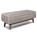 Owen - Upholstered Rectangular Storage Ottoman by Unique Piece Furniture