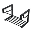 Wall Mounted Rectangular Bathroom Sink With Towel Bar & Overflow - White by HouseOfZazla