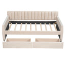 Upholstered Daybed With Slat Support by HouseOfZazla