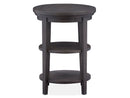 Westley Falls - Round Accent End Table - Graphite