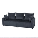 Velvet Modern 2-Seater Sofa