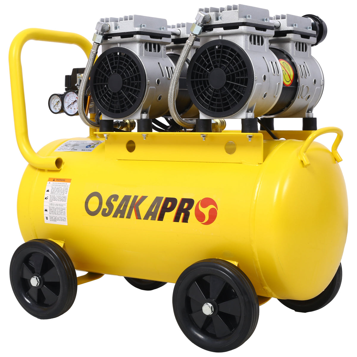 2.5 HP Silent Air Compressor 13 Gallon, photo 3 of 10