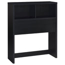 Westpark 3-piece Twin Bedroom Set Bookcase Headboard Black