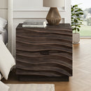 Solid Wood Nightstands with 2 Drawers