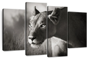 Stalking Lioness Wall Art