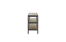 Console Table With Insets - Black by HouseOfZazla