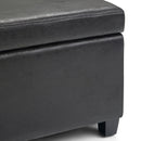 Avalon - Contemporary Storage Ottoman Bench by HouseOfZazla
