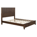 Platform Bed Frame & Tall Headboard by HouseOfZazla