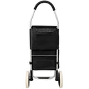 Foldable Shopping Trolley With Wheels And Removable Waterproof Bag - Black by HouseOfZazla