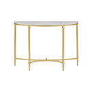 Bordeaux - Console Table - White / Gold by HouseOfZazla