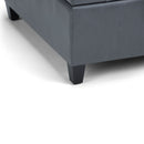 Harrison - Upholstered Coffee Table Storage Ottoman by HouseOfZazla