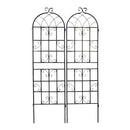 Metal Garden Rustproof Trellis For Climbing Plants Outdoor Flower Support