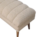 Puffer Bench - Beige by Unique Piece Furniture