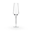 Raye Angled Crystal Champagne Flutes Set of 2 by Viski