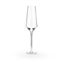Raye Angled Crystal Champagne Flutes Set of 2