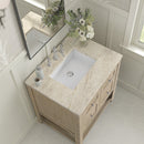 James Martin Breckenridge 30" Single Bathroom Vanity, Whitewashed Oak