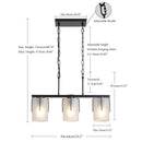 Adjustable Cylindrical Pendant Light