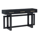 U_STYLE Elegant Console Table with Three Drawers