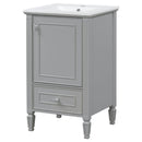 Retro Bathroom Vanity With Sink by HouseOfZazla