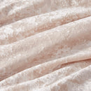 Full/Queen Crushed Velvet Sherpa Reversible Comforter Set