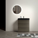 Alice - Bathroom Vanity With Sink, Large Storage Freestanding Bathroom Vanity For Modern Bathroom, One-Piece Sink Basin Without Drain And Faucet by HouseOfZazla