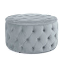 Modern Glam Ottoman Velvet by HouseOfZazla
