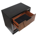 Houston - 2 Drawer Nightstand - Walnut