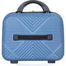 2Piece Luggage Sets ABS Lightweight Suitcase, Spinner Wheels, (20/14) BLUE