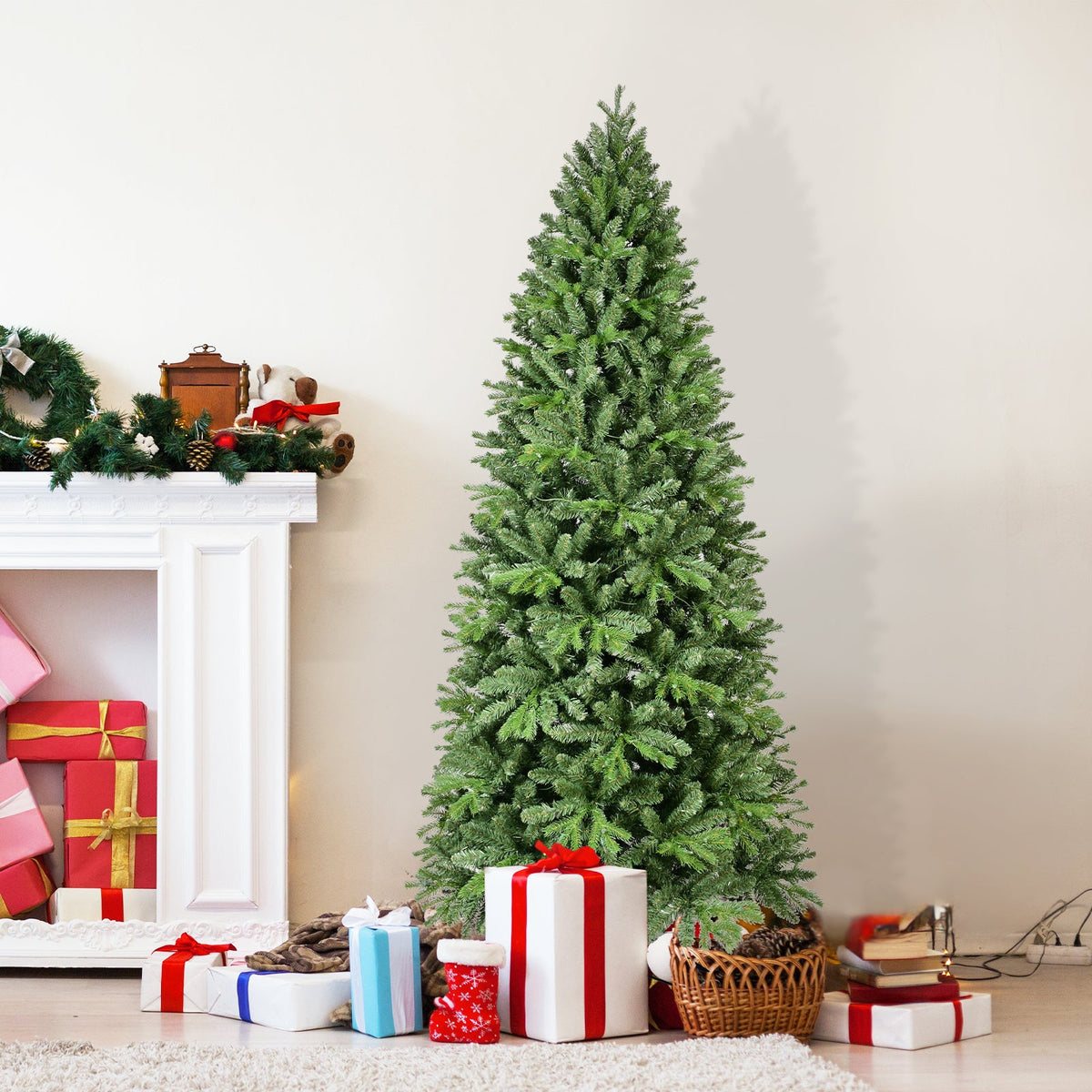 9FT Christmas Tree with 2435 Tips and 700 Warm Lights, photo 8 of 10