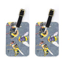 Bee Bees Times Three Luggage Tag