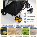 Double Pet Stroller for Small and Medium Dogs and Cats by HouseOfZazla