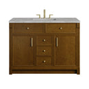 James Martin Bellshire 48" Single Bathroom Vanity, Honey Oak