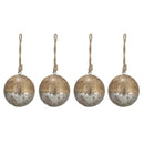 Christmas Ball Ornaments, Wood Decorative Hanging Ball Christmas Tree Ornaments For Holiday Party Decorations