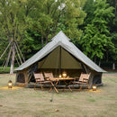 Oxford Bell Tent 13.1FT with Stove Jack for Family Camping