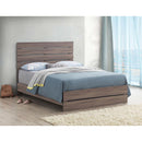 Slatted Headboard Panel Bed by HouseOfZazla