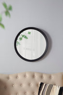 Transitional Decor Style Wall Mirror Decor With Frame For Bathroom by HouseOfZazla