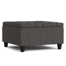 Harrison - Upholstered Coffee Table Storage Ottoman by Unique Piece Furniture