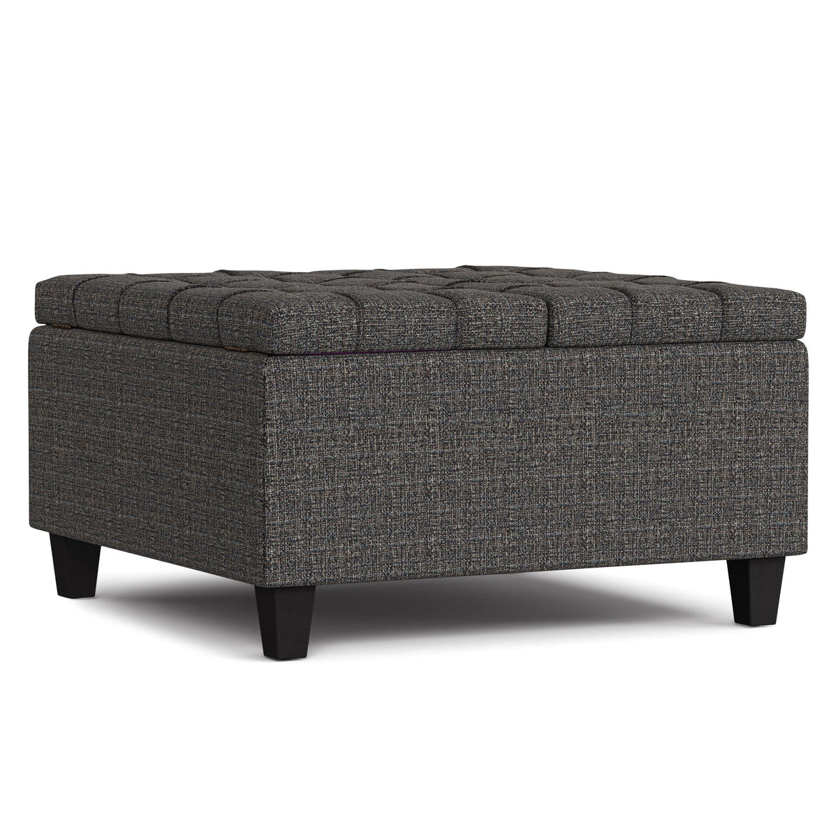 Harrison - Upholstered Coffee Table Storage Ottoman, photo 28 of 40