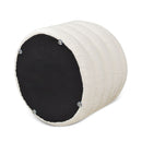 Fuji - Oversized Round Storage Ottoman by HouseOfZazla