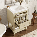 20'' Bathroom Vanity with Ceramic Sink and Storage Cabinet by HouseOfZazla