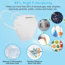 10 PCS Disposable KN95 Mask FFP2 Soft Breathable Protective Mask 95% Filtration Safety Masks Non-woven Fabric Face Mouth Mask