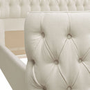 Brooklyn - Tufted Panel Bed Headboard And Footboard Set by HouseOfZazla