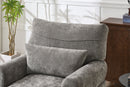 Modern Grey Upholstered Chaise Lounge Sofa Recliner by HouseOfZazla