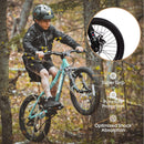 S20101 20" Kids' Bike, Boys Girls Mountain Bike Ages 8-12, 7 Speed Teenager Children Kids' Bicycles, Front Suspension Disc Brake Rear V-Brake, High Steel Frame by HouseOfZazla