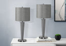 Contemporary Table Lamp Set of 2 with USB Port by HouseOfZazla